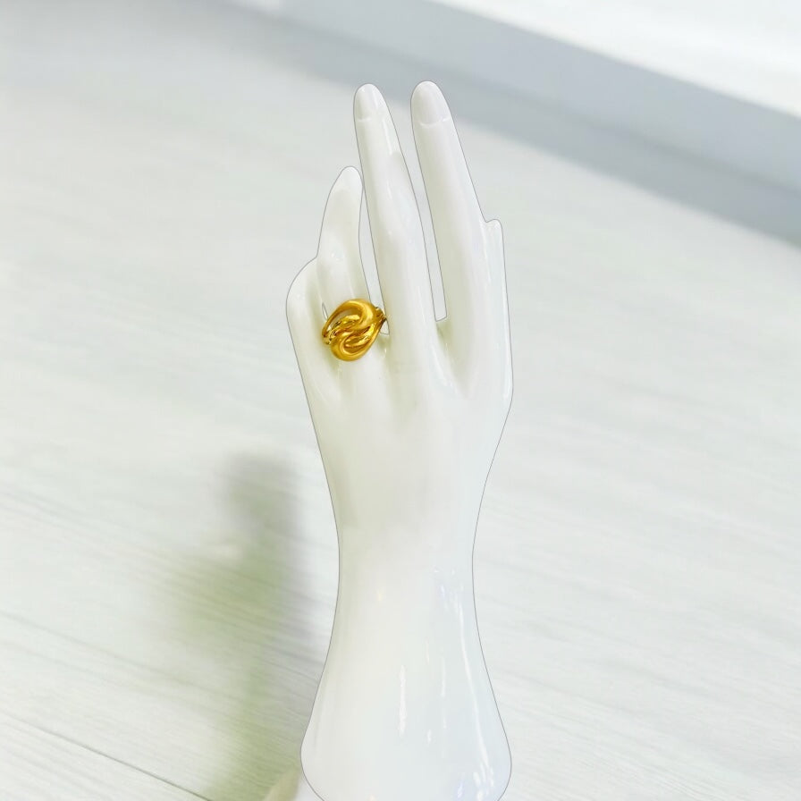 21K Gold Modern Ring