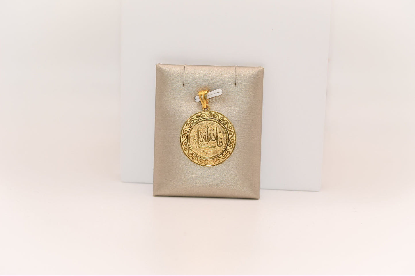21K Gold Mashallah Pendant
