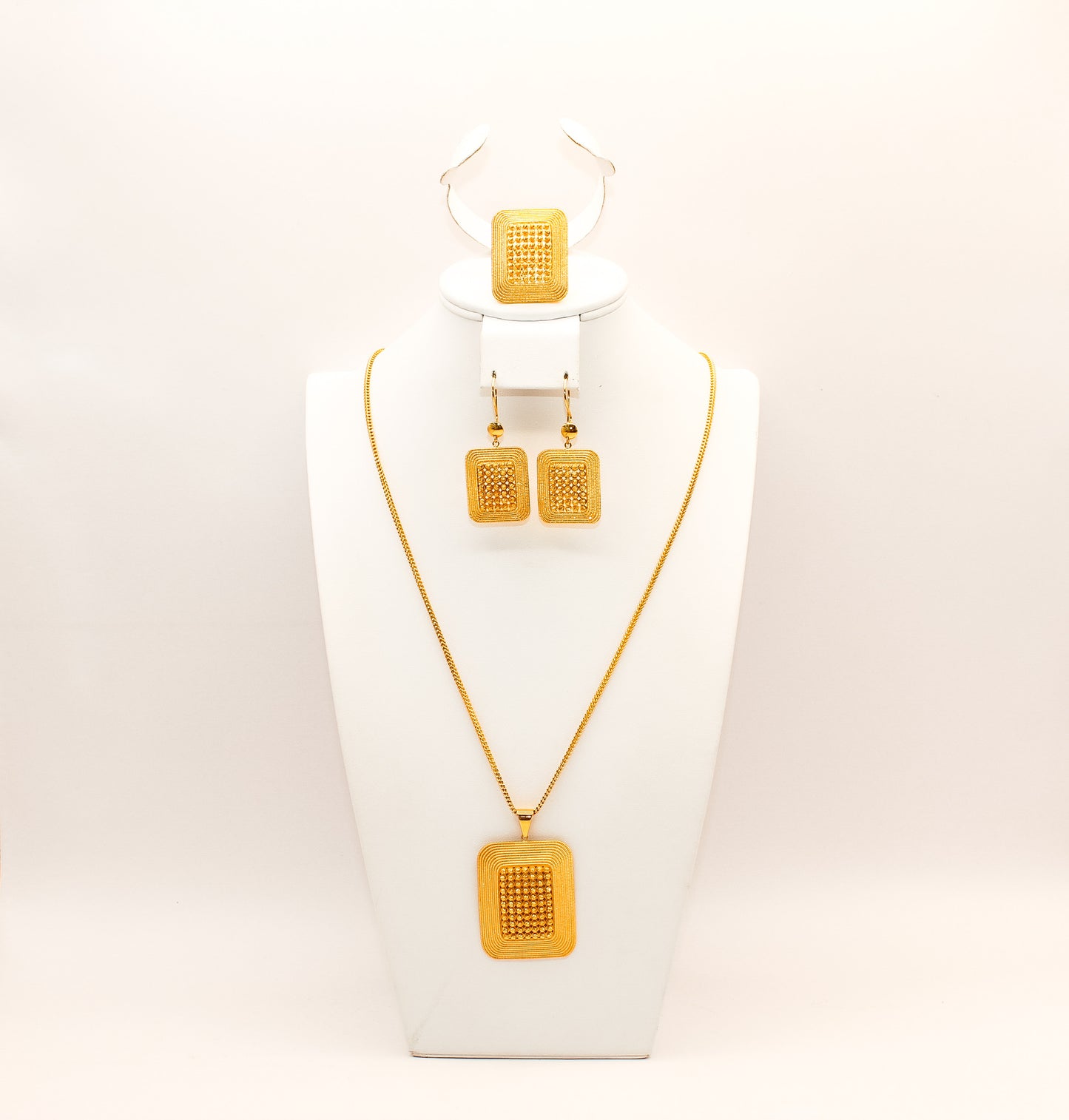 21K Gold Square Set