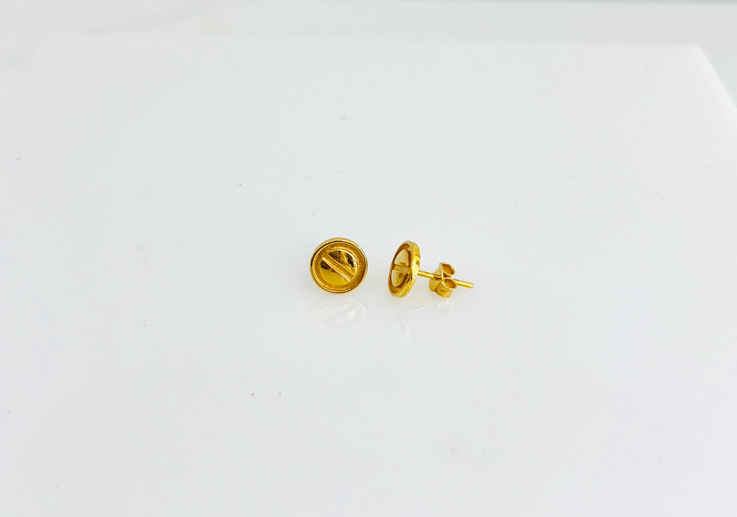 21K Gold Earrings