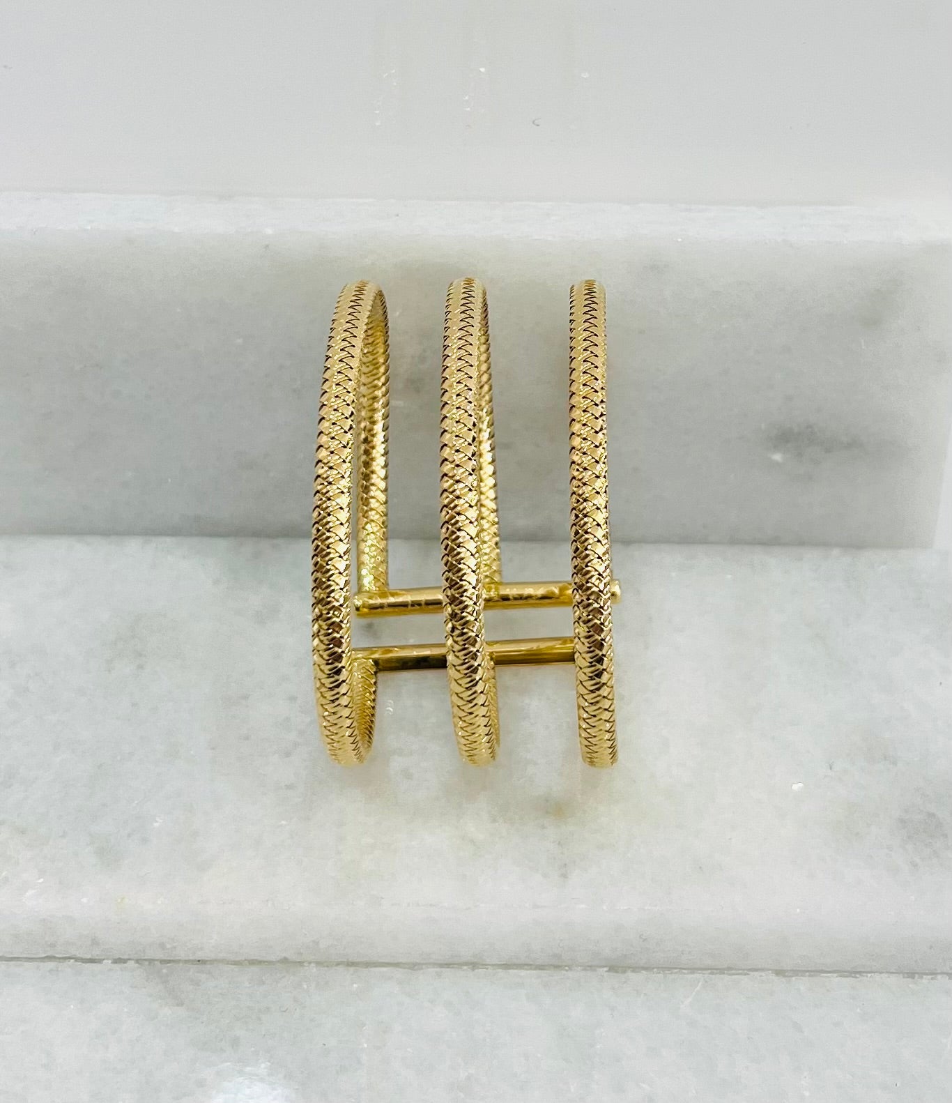 18k Gold Himo Cuff Bracelet