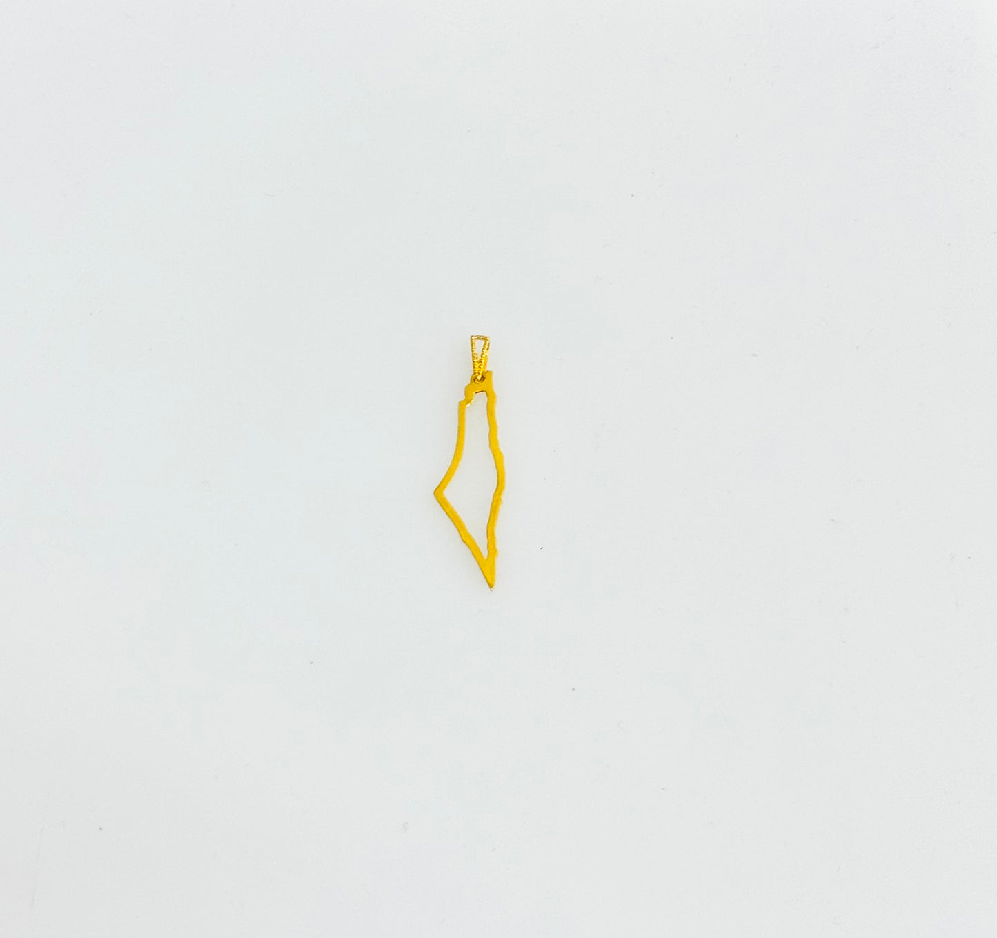 21K Gold Palestine Pendant