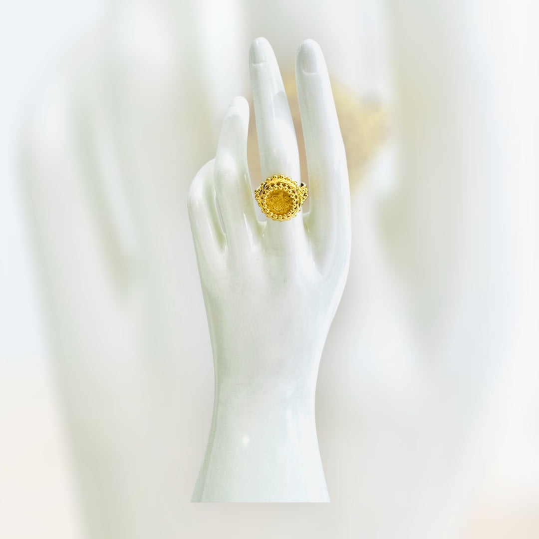 21K Gold Turkish Ring