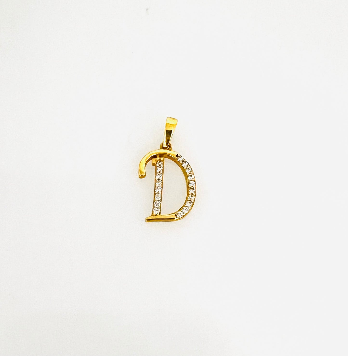 21K Gold Initial Charms
