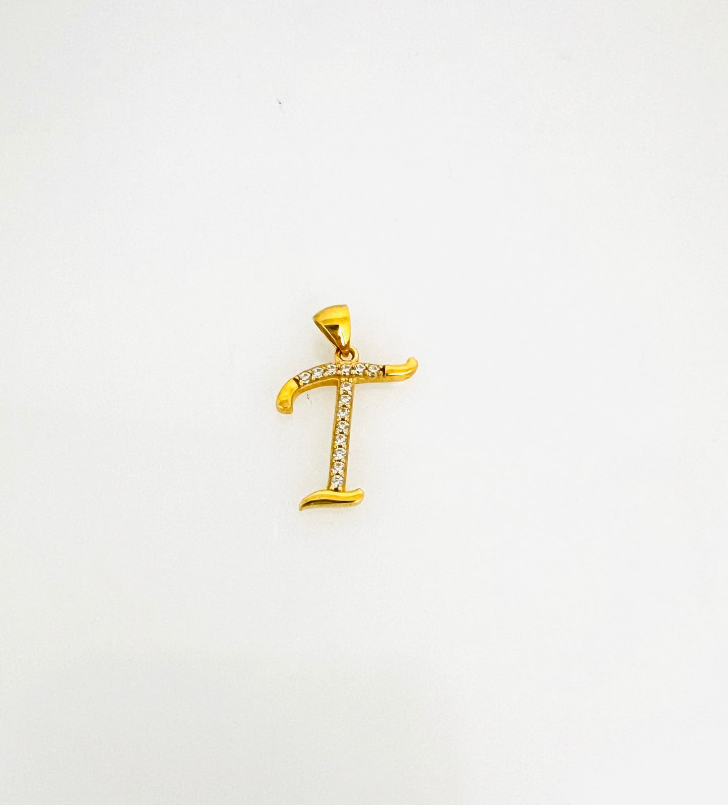 21K Gold Initial Charms