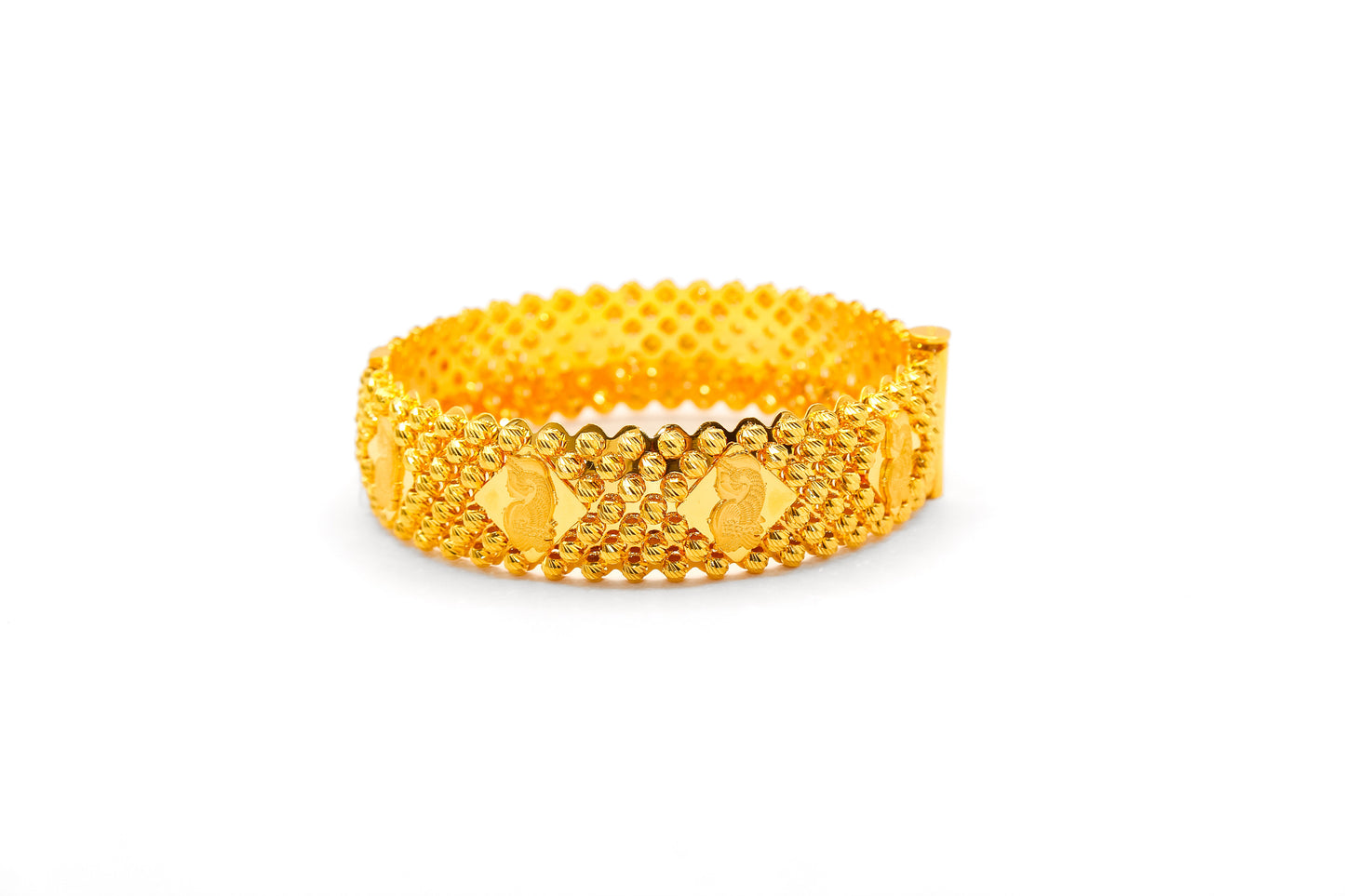 21K Gold Lady Futuna Bangle Bracelet