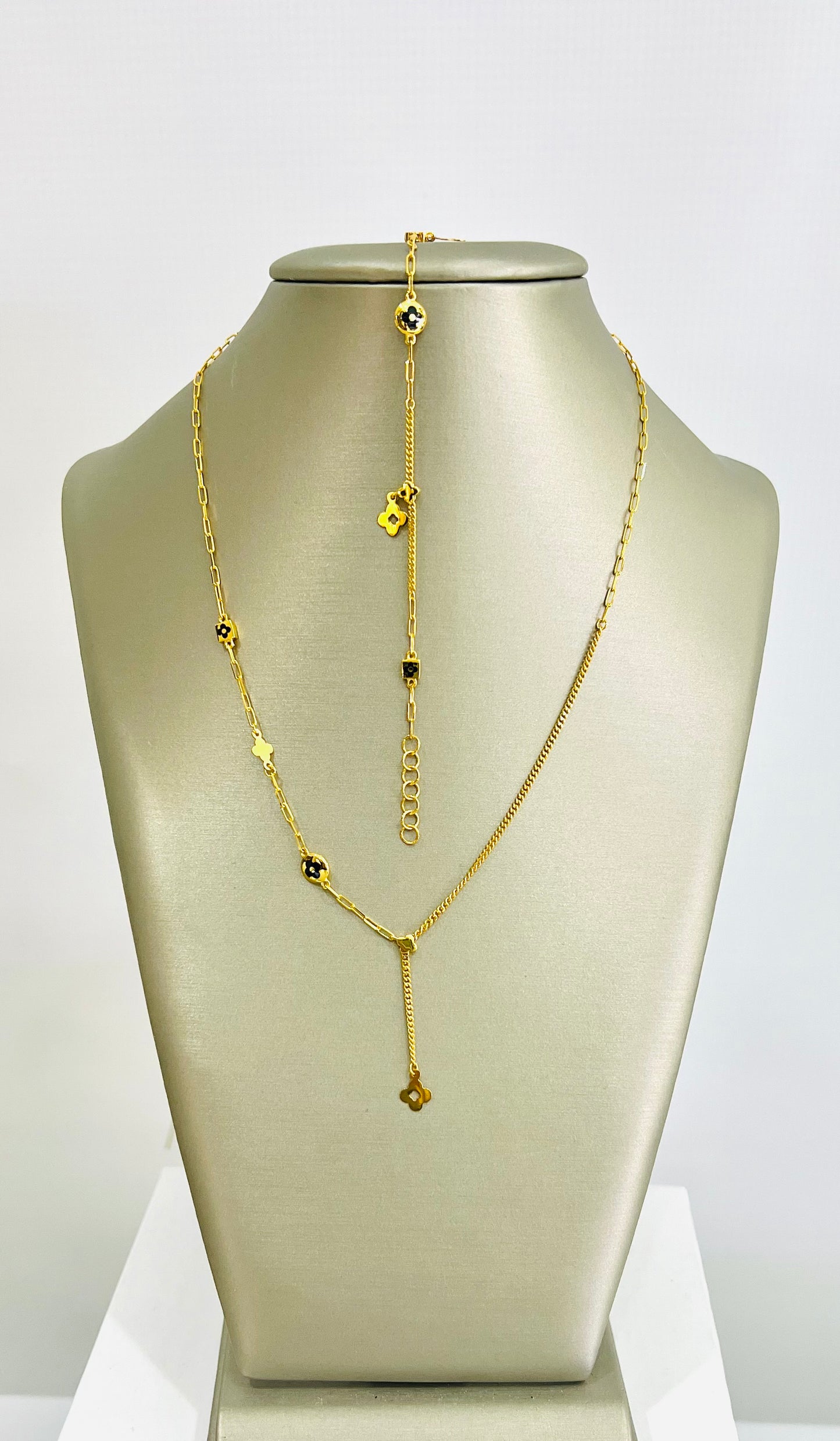 21K Gold Simple Half Set