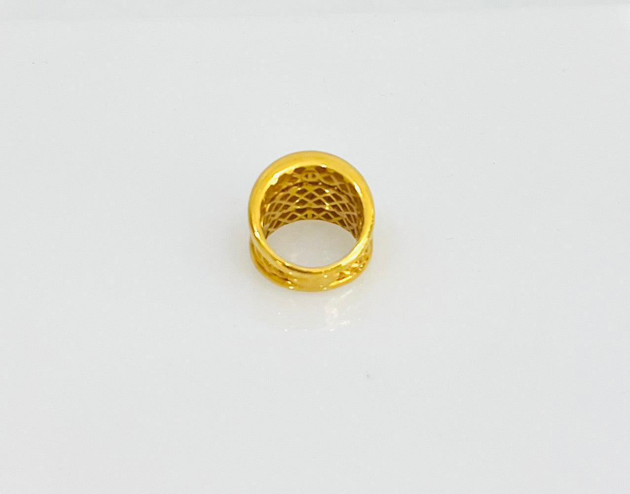 21K Gold Stacked Ring