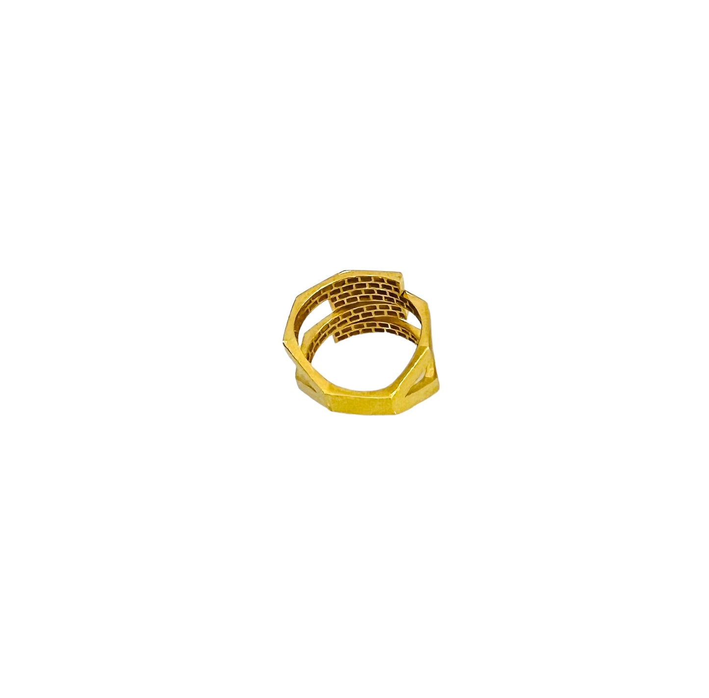 21K Gold Modern Ring