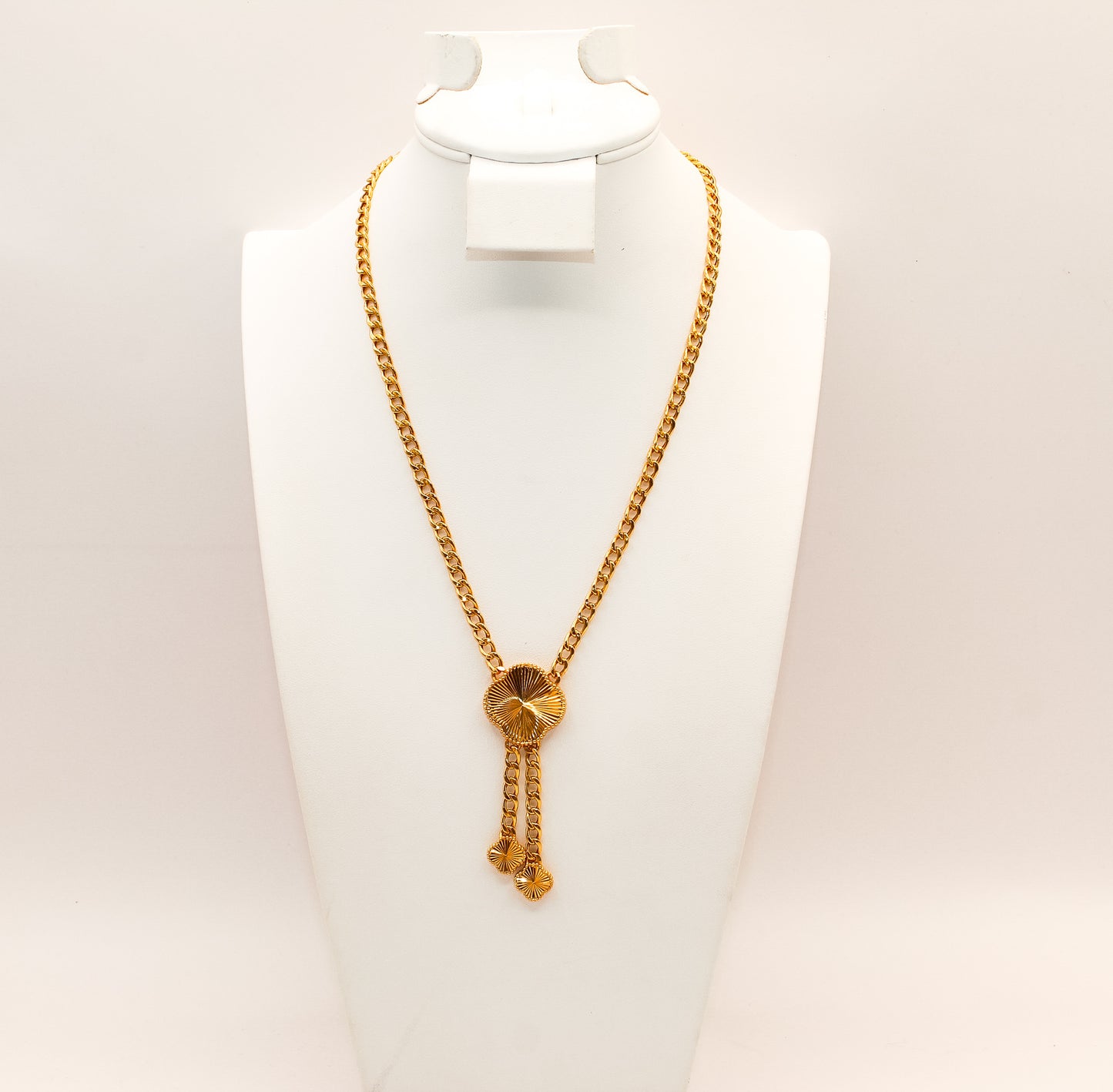 21K Gold Clover Necklace