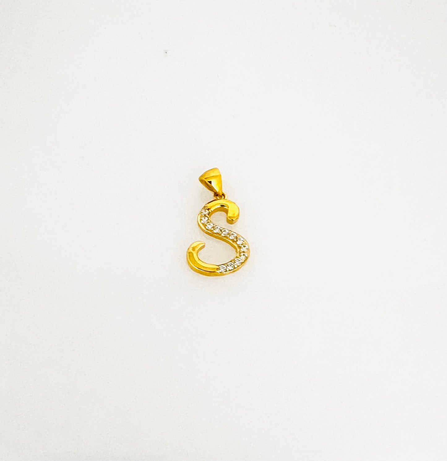 21K Gold Initial Charms