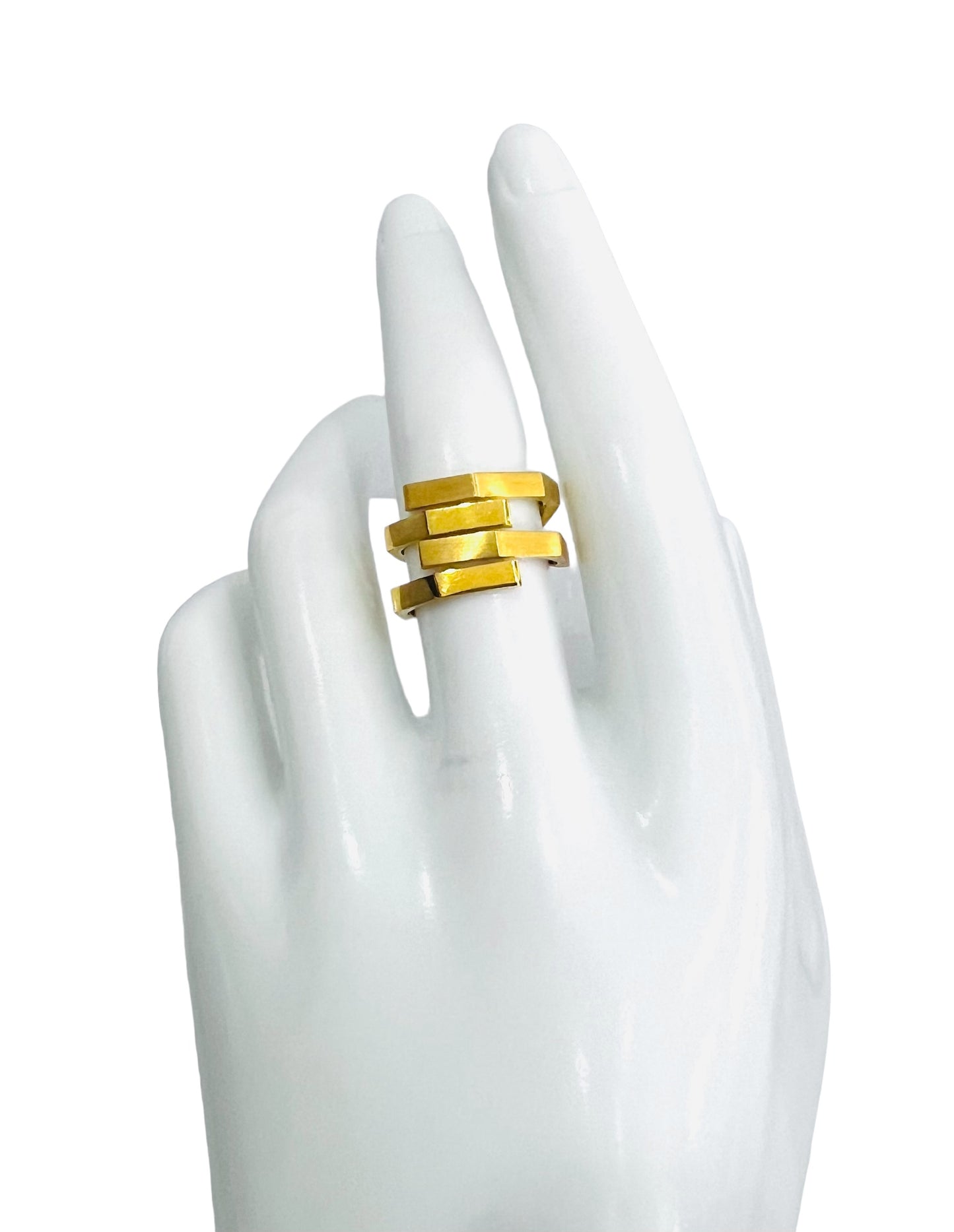 21K Gold Modern Ring