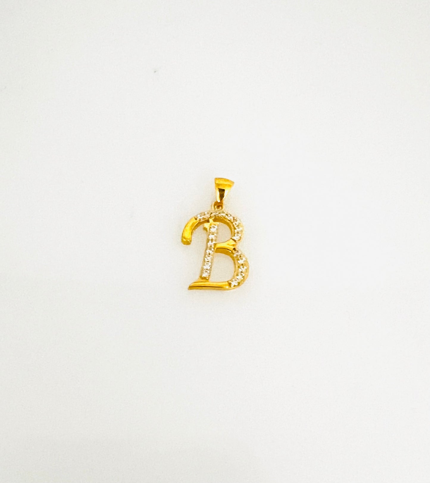 21K Gold Initial Charms