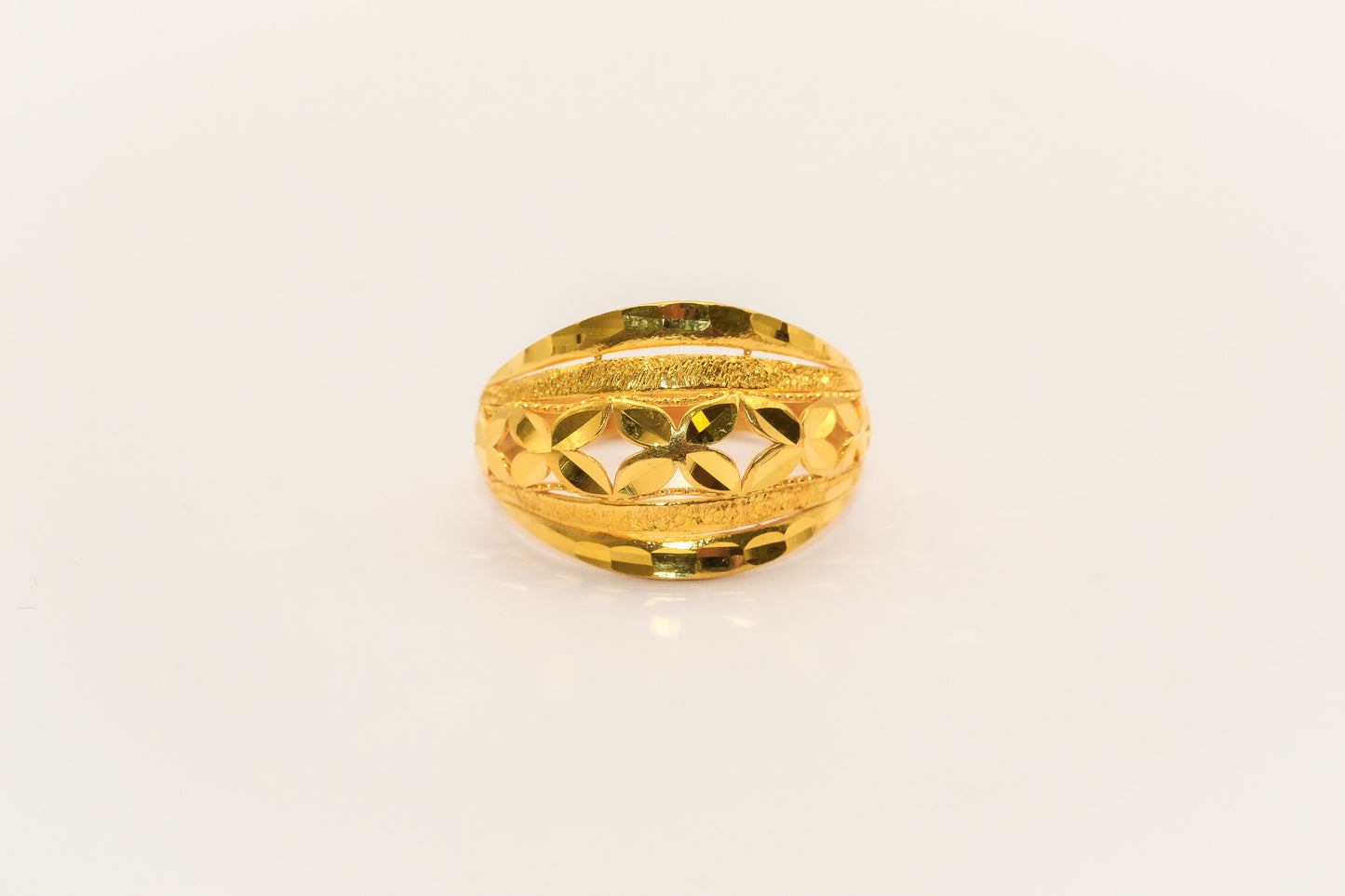 21K Gold Dome Ring