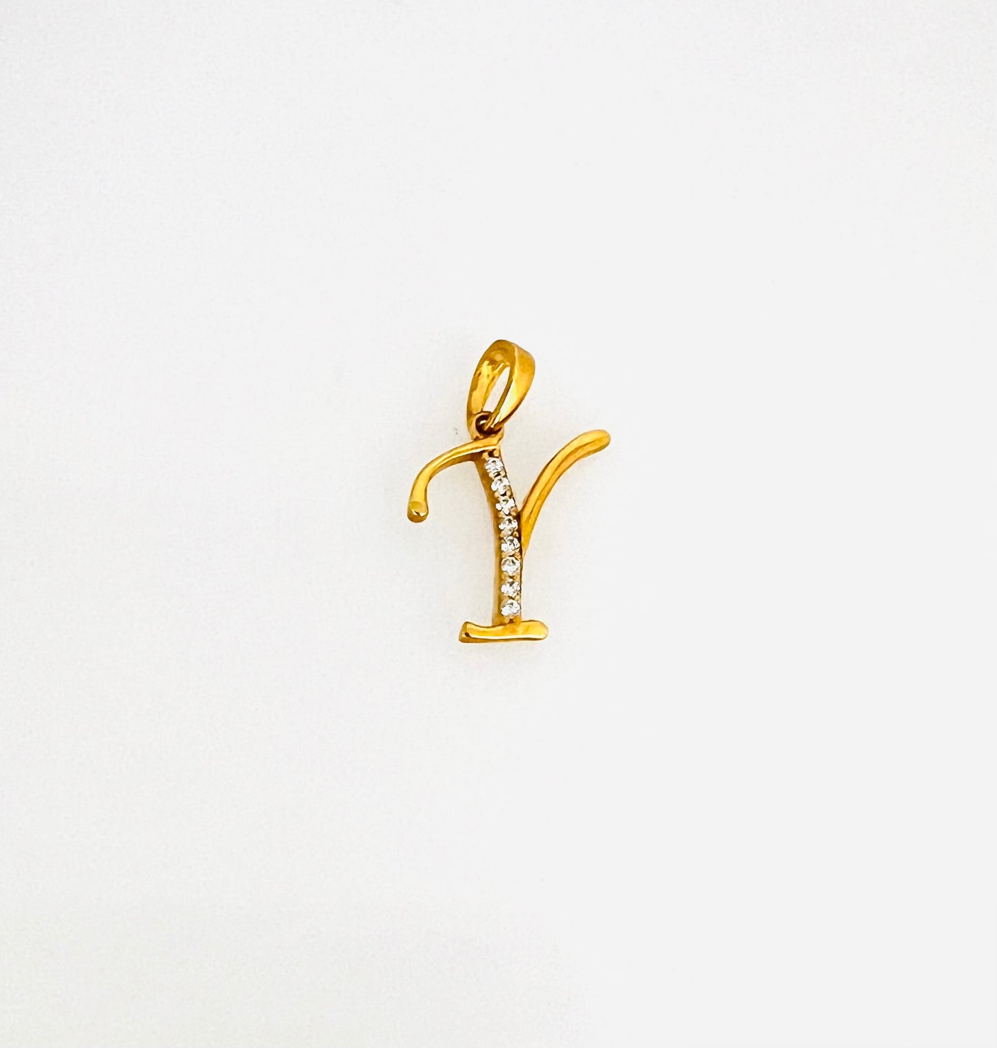21K Gold Initial Charms