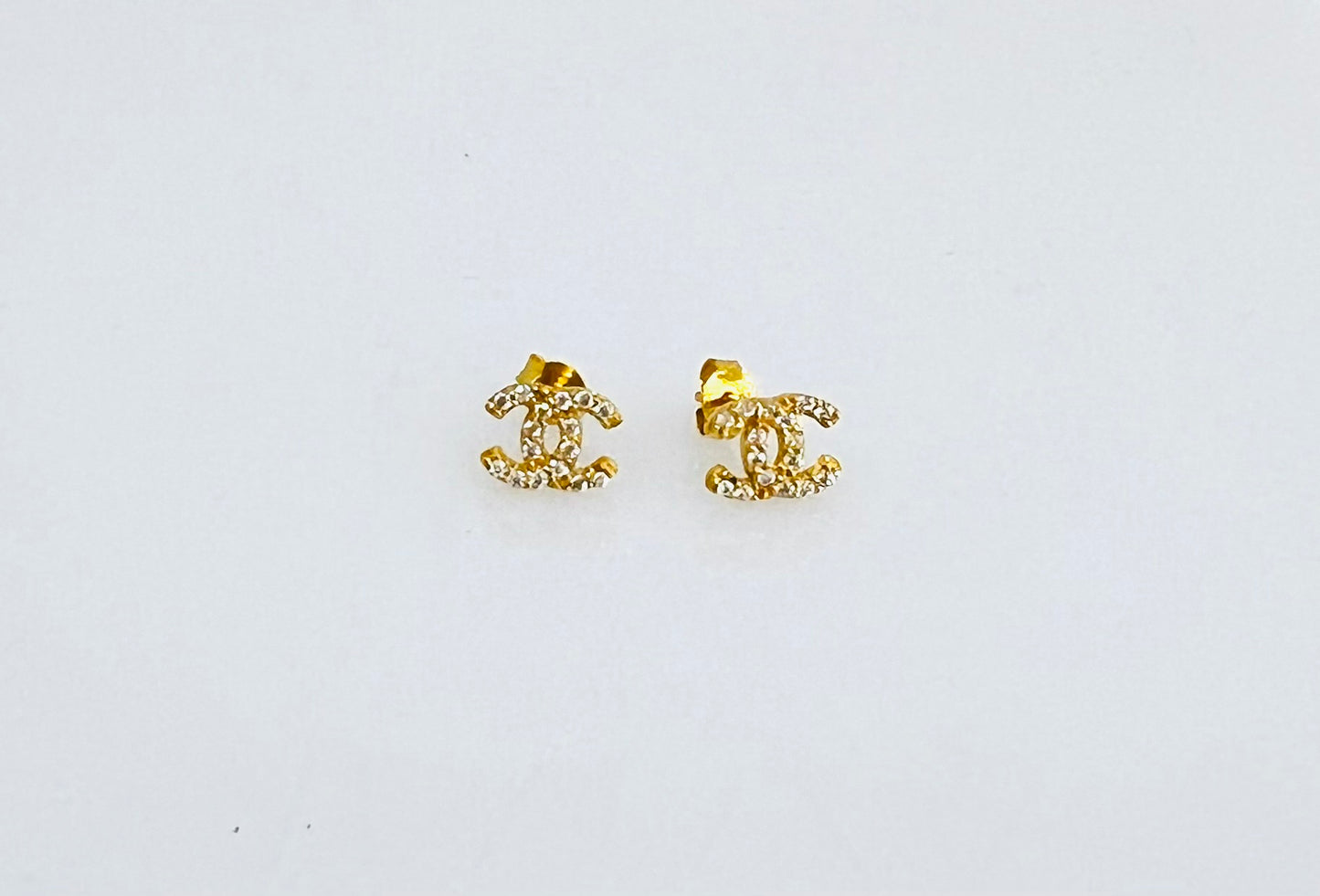 21K Gold Kids Studded Earrings