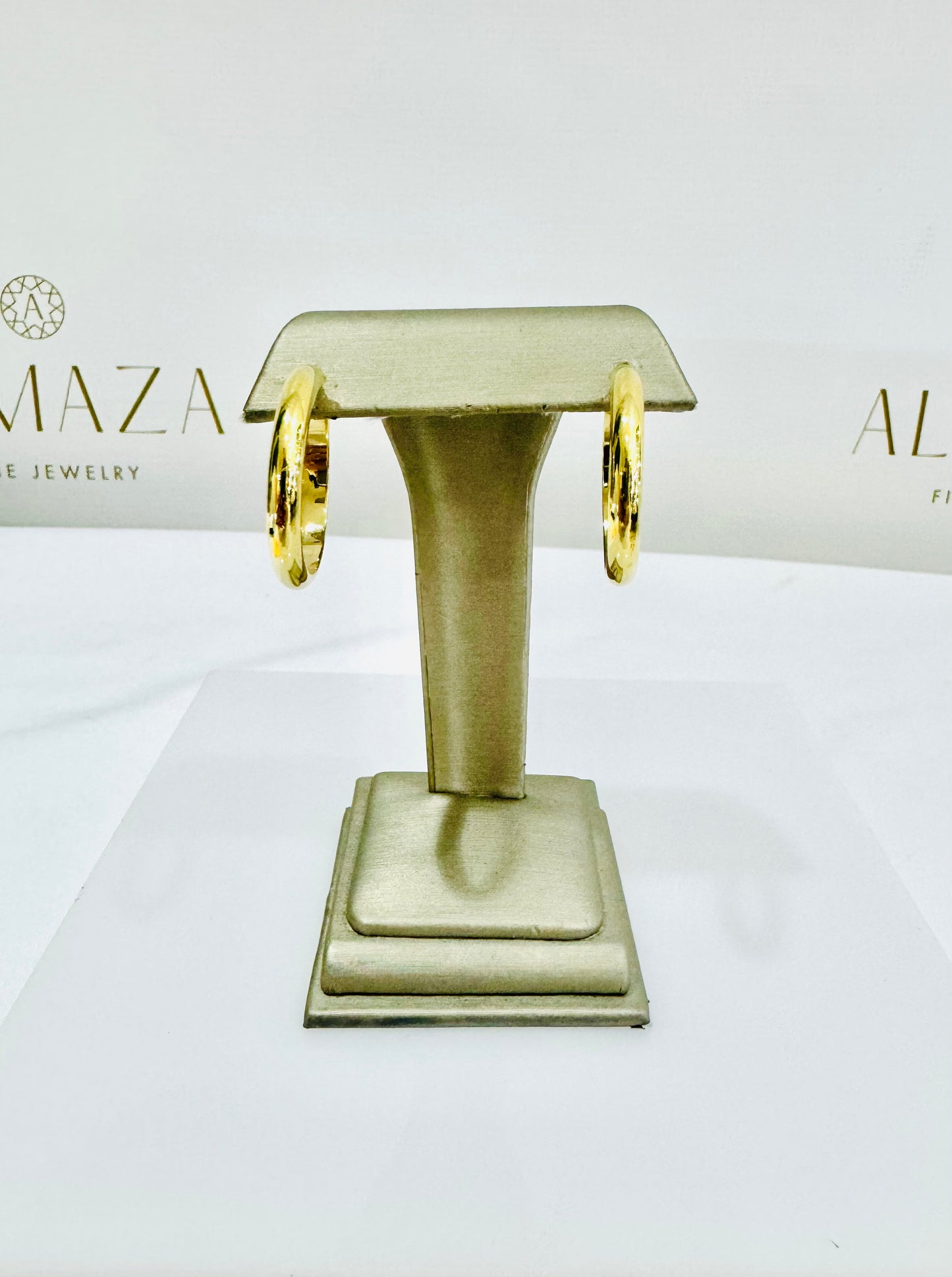 14K Gold Hoop Earrings