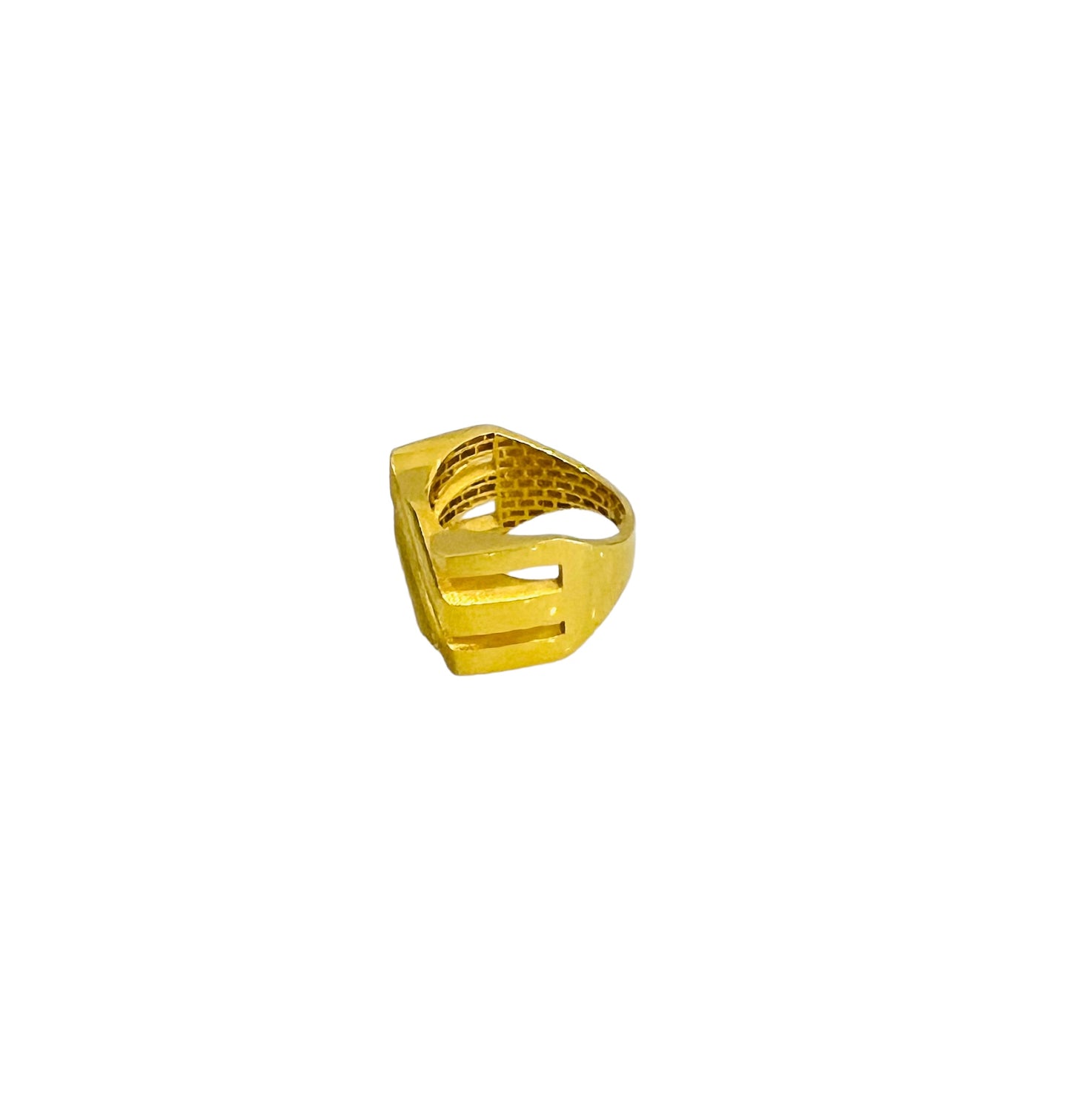 21K Gold Modern Ring