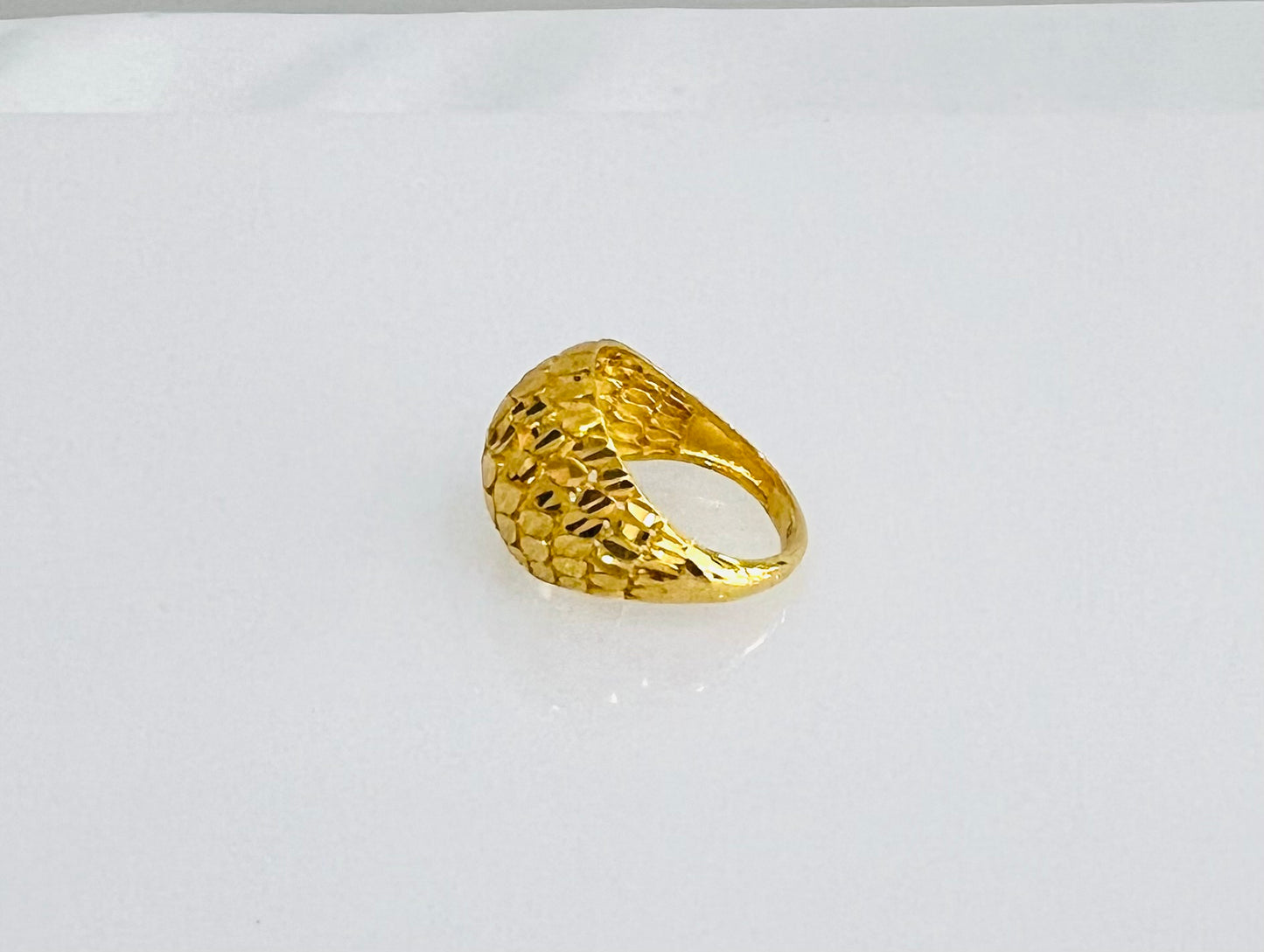 21K Gold Dome Ring