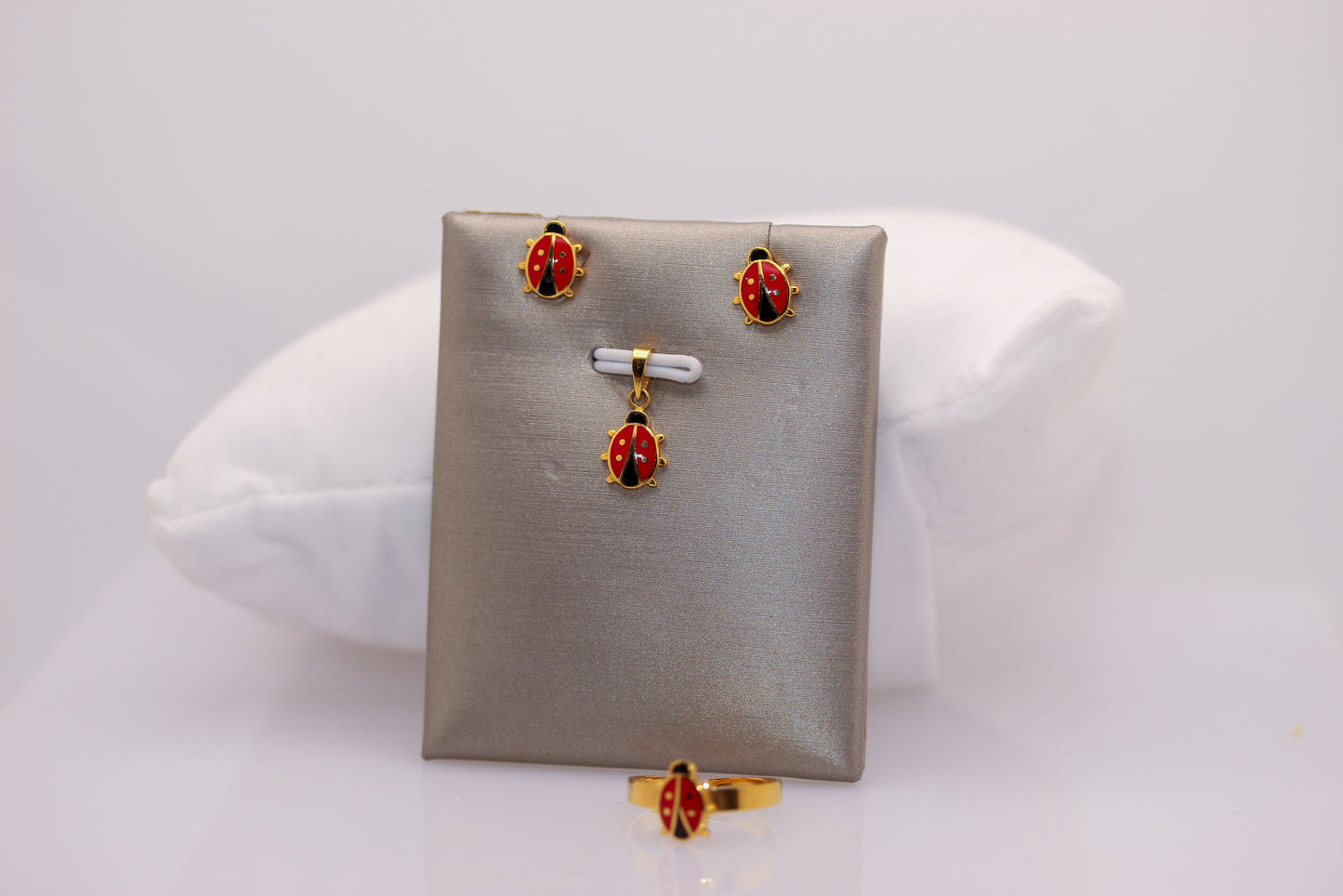 21K Lady Bug Kids Set