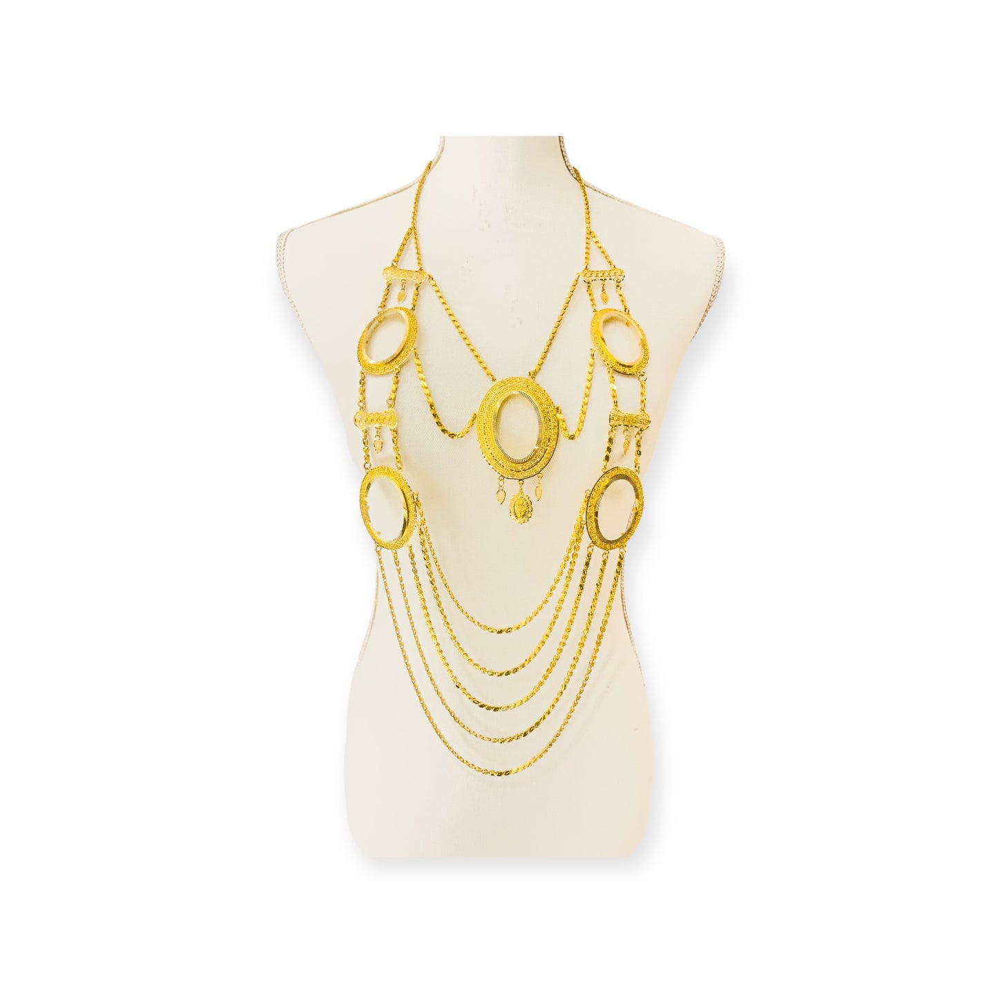 21K Gold Ounsa Kladah Necklace