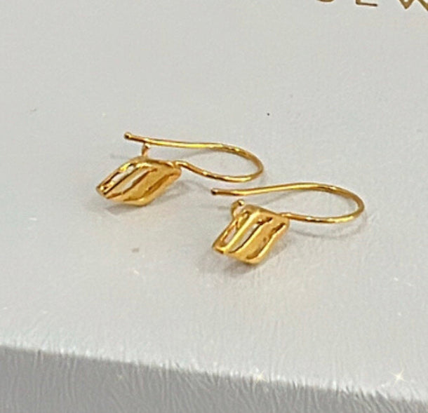 21K Gold Earrings