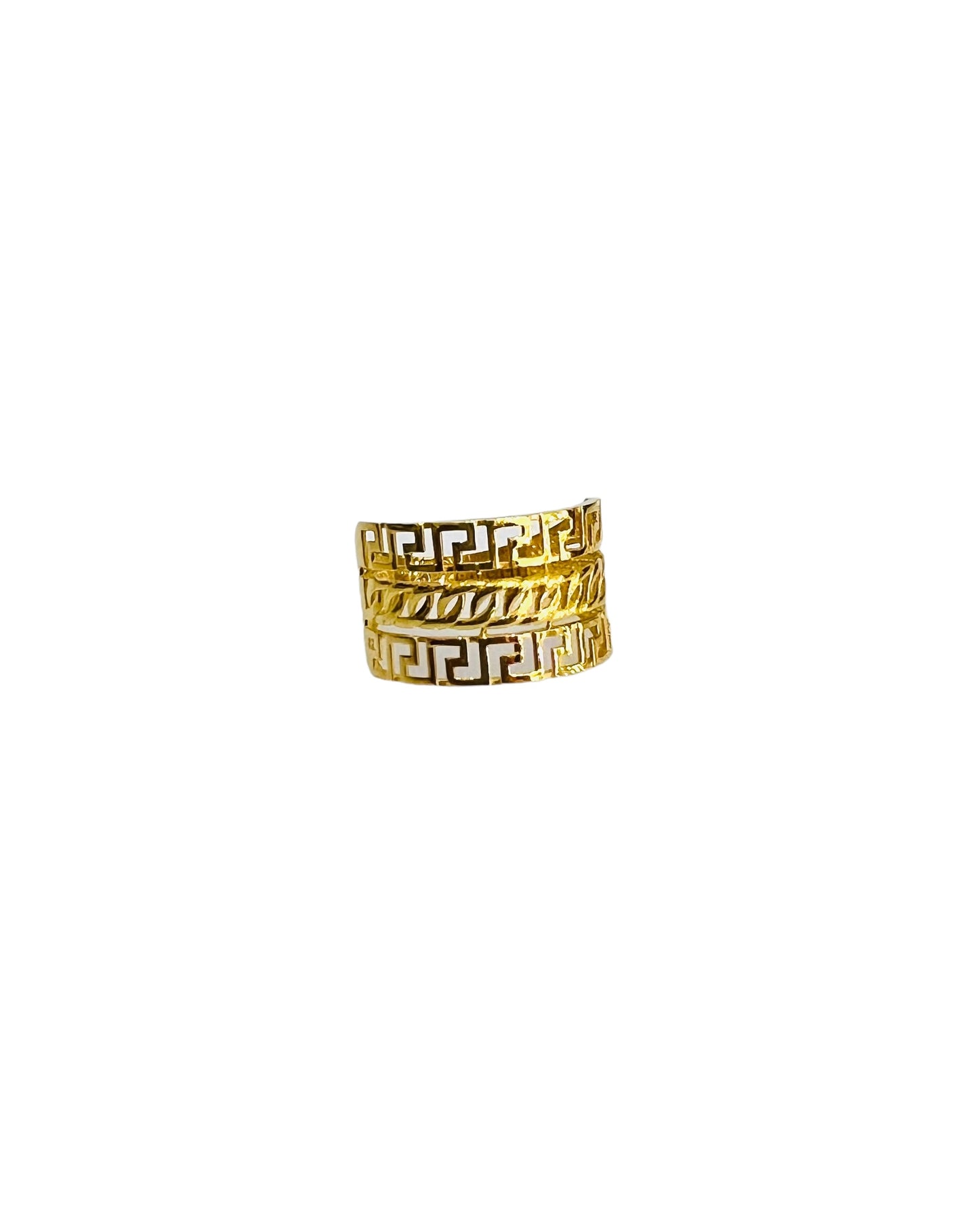 21K Gold Greek Filigree Ring