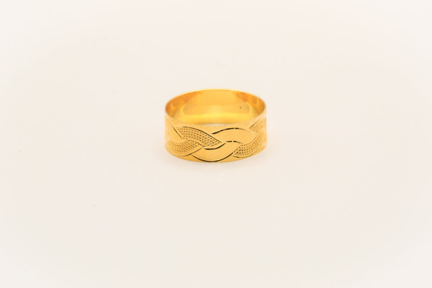 21K Gold Braid Design Band