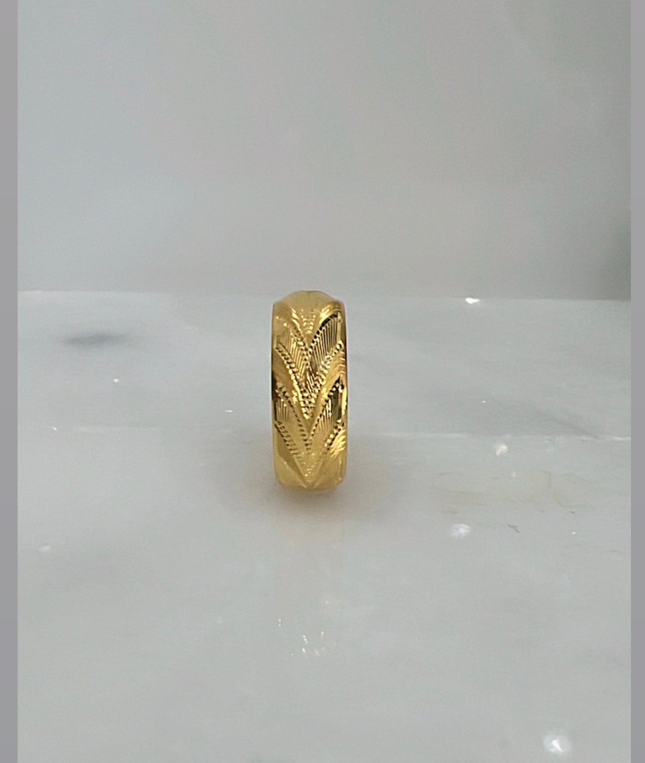 21k Gold Band Ring