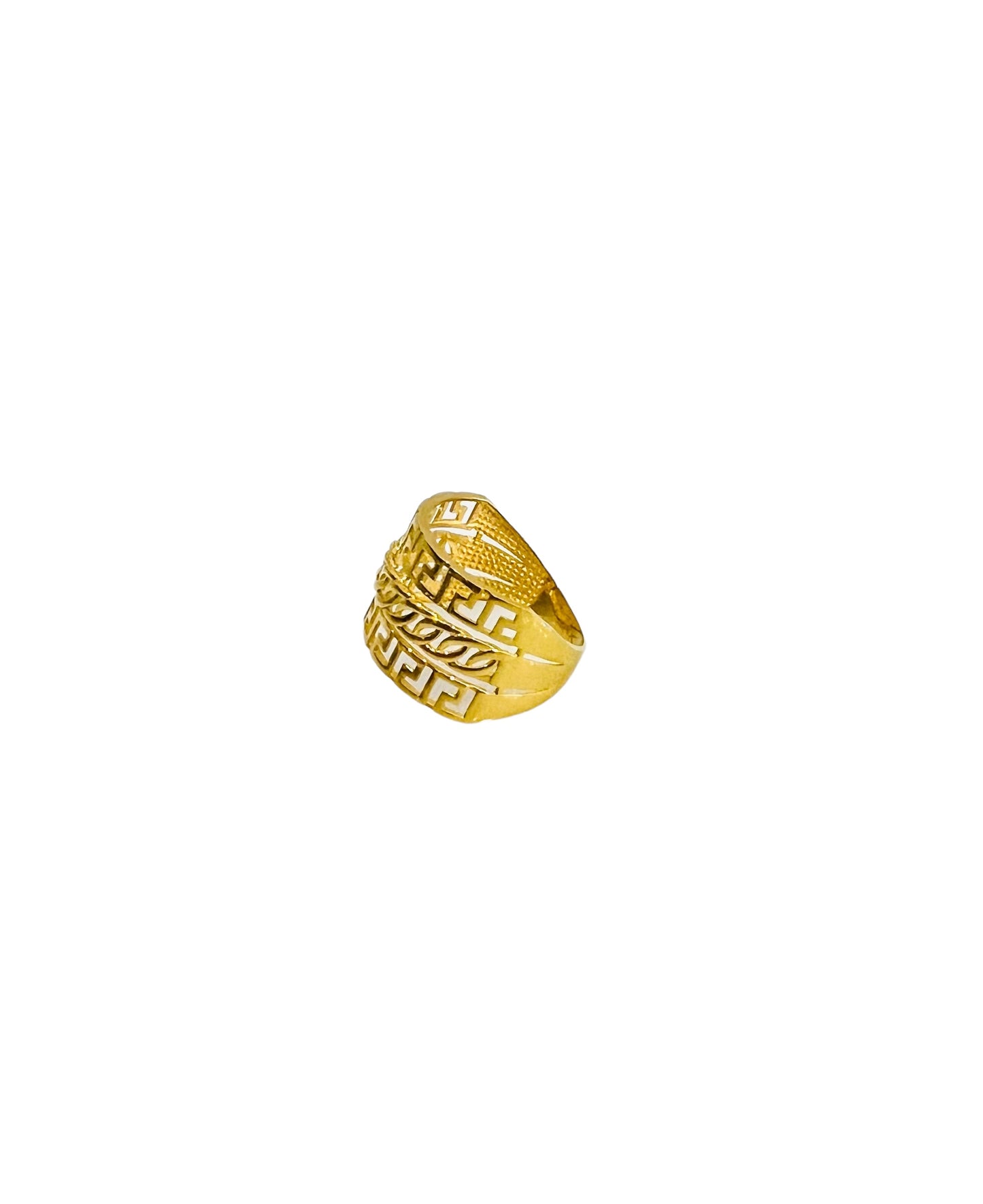 21K Gold Greek Filigree Ring