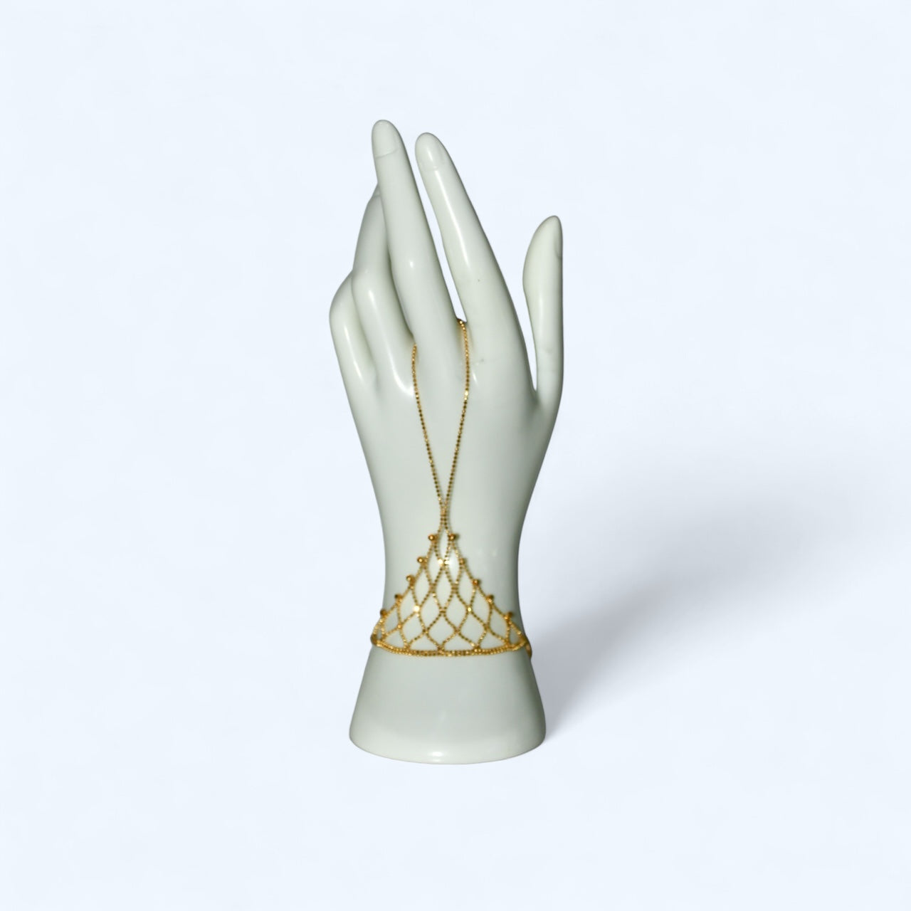 21k Gold Hand Bracelet