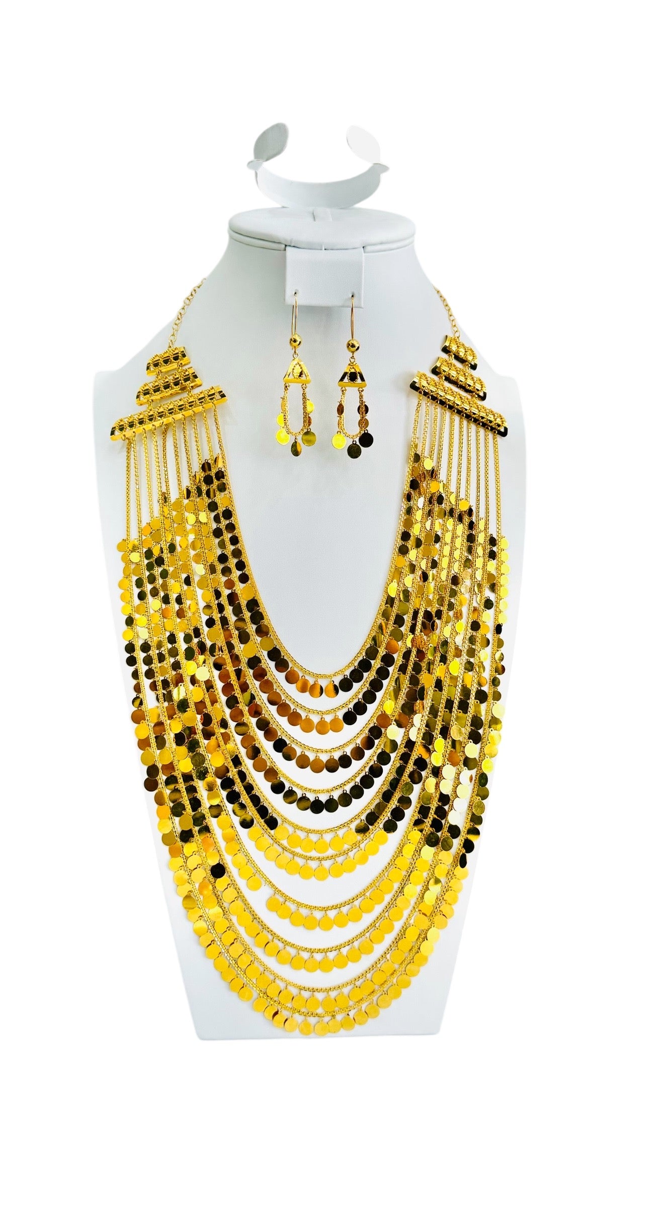 21K Gold Layered Necklace