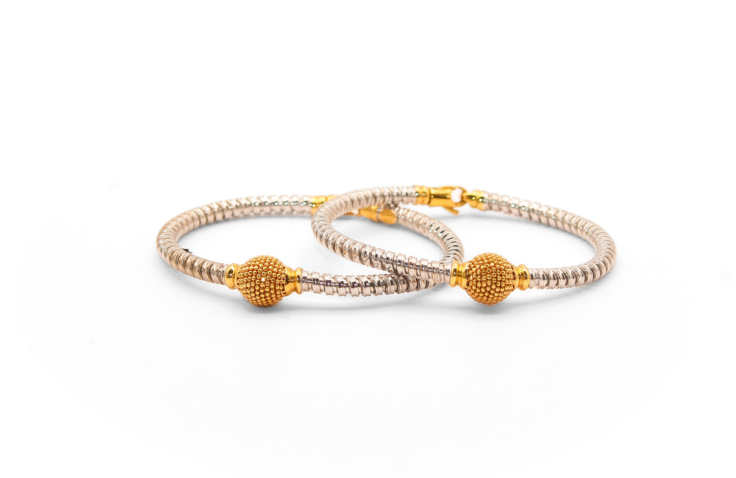 18K Two Tone Bracelets