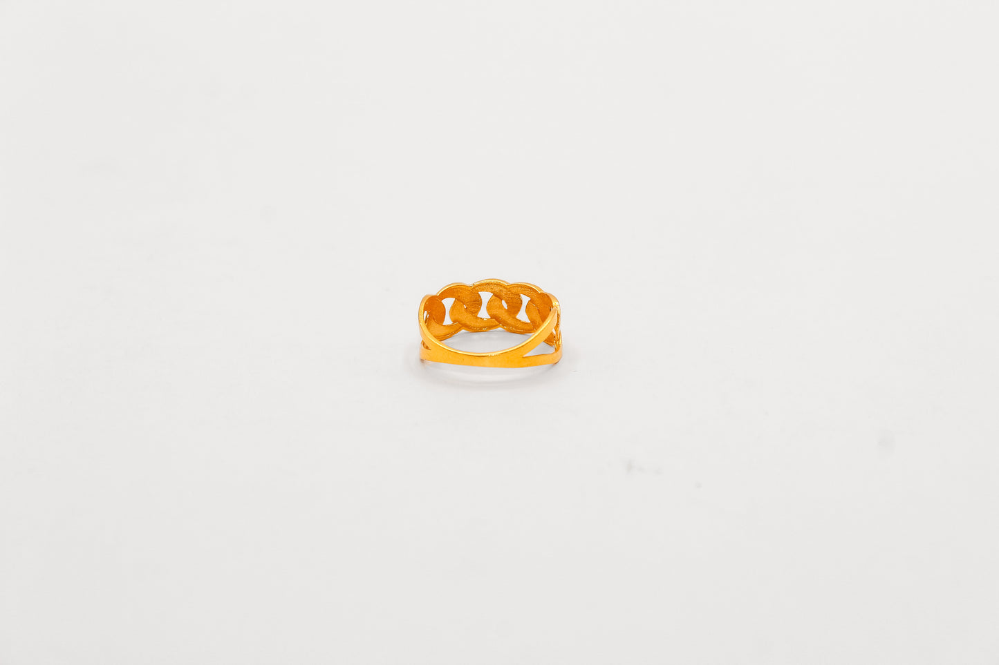 21K Gold Link Ring