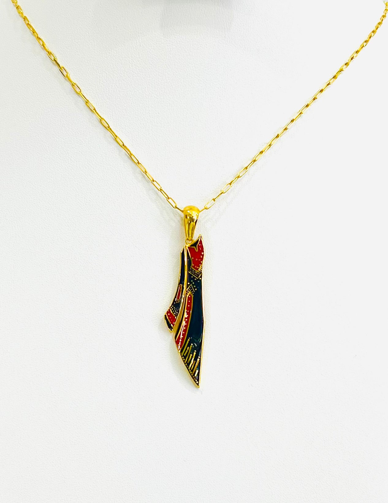 21k Gold Palestine Necklace