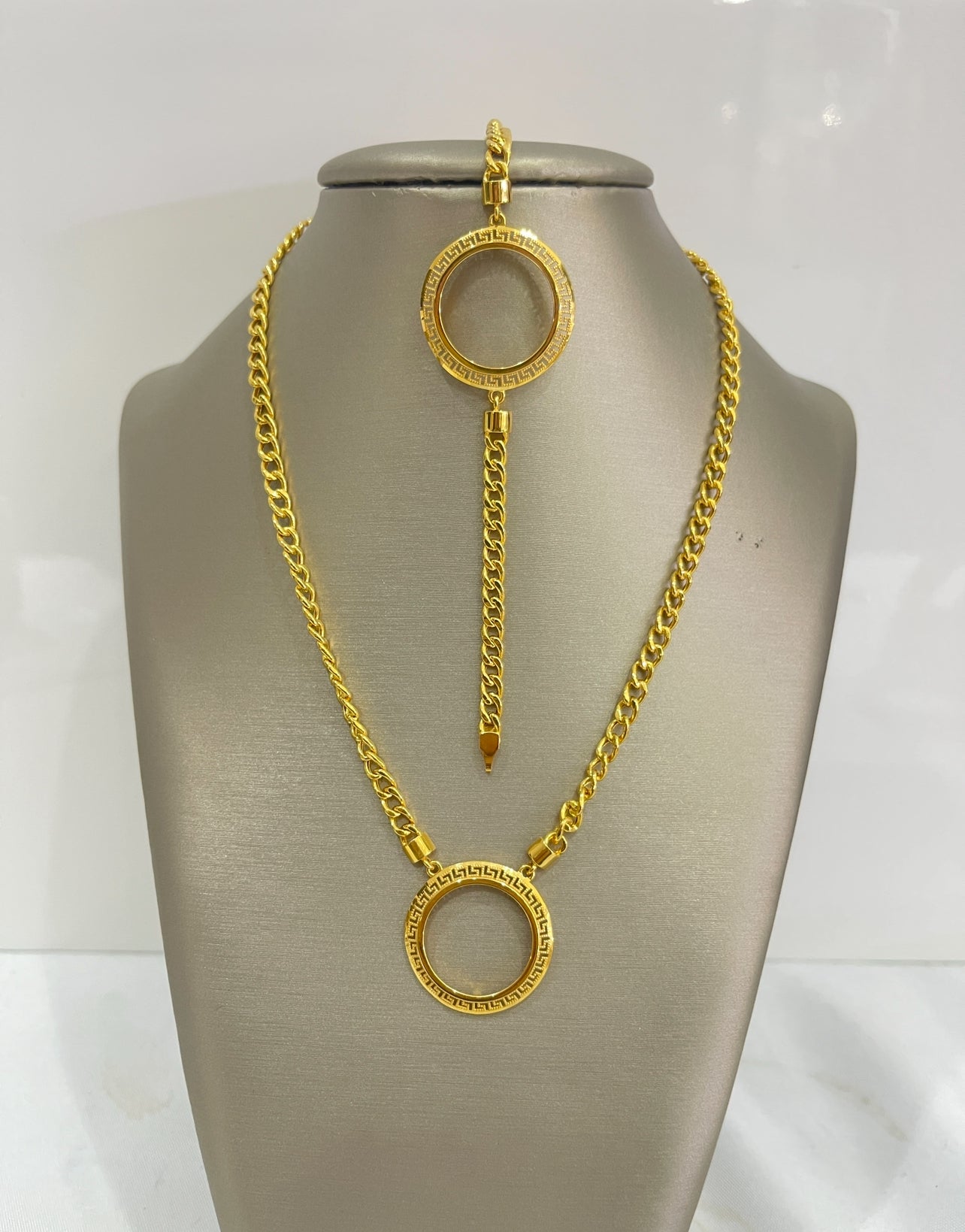 21K Gold Coin Half Set