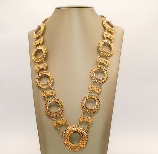 21K Gold 11 Coin Kladah Necklace