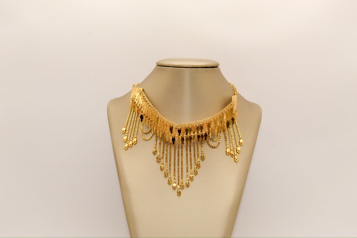 21k Gold Khaliji Chocker