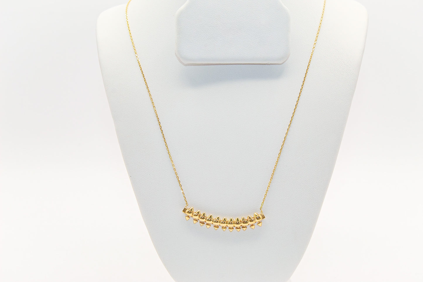18K Gold Bar Necklace