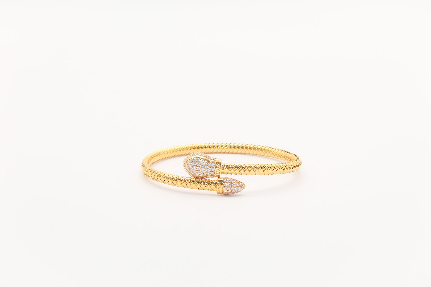 21K Gold Snake Himo Bracelet