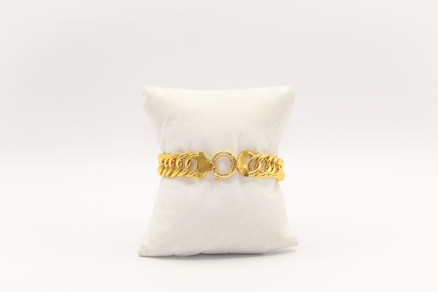 21K Gold Link Bracelet