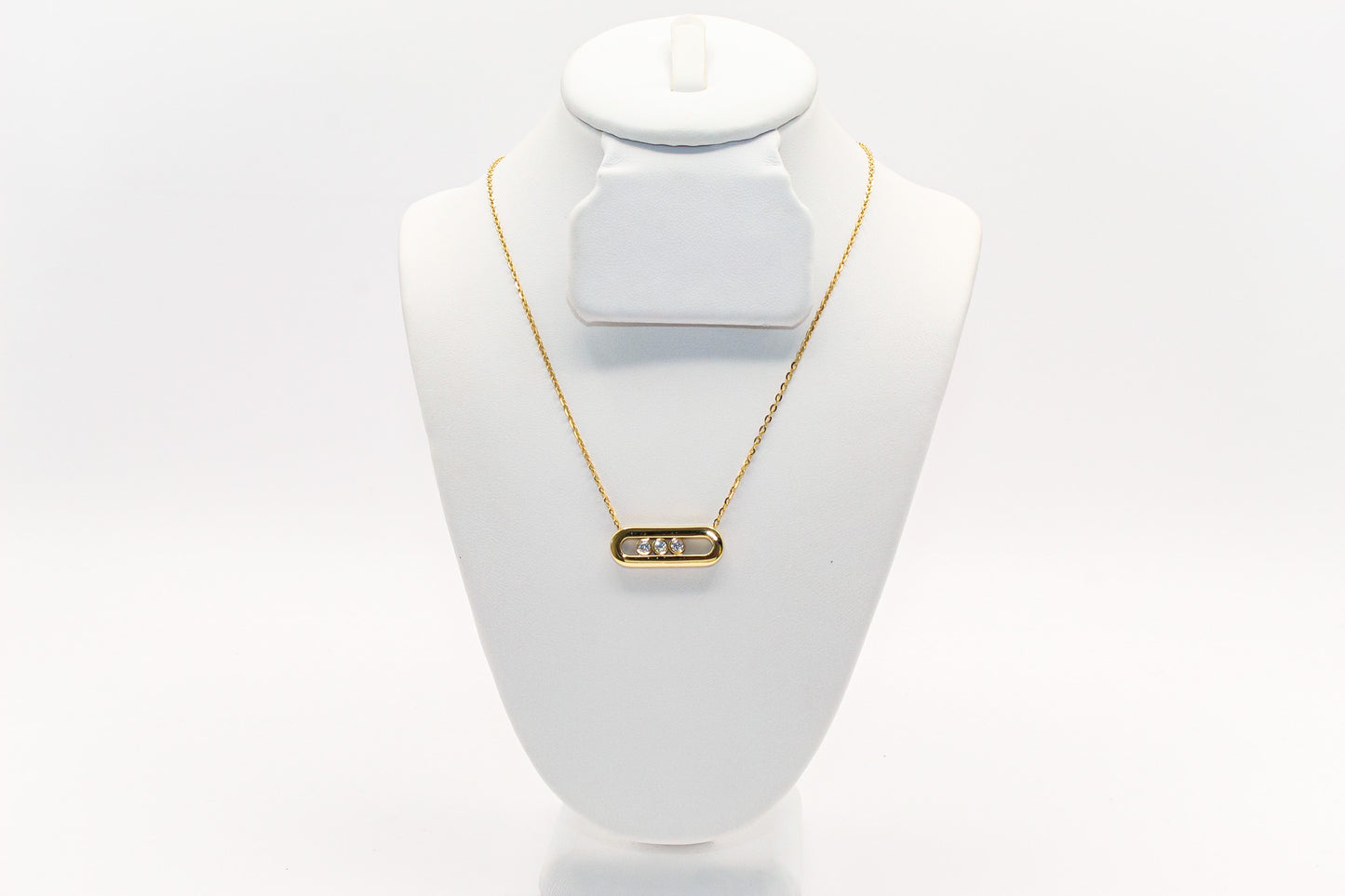 18K Gold Simple Necklace