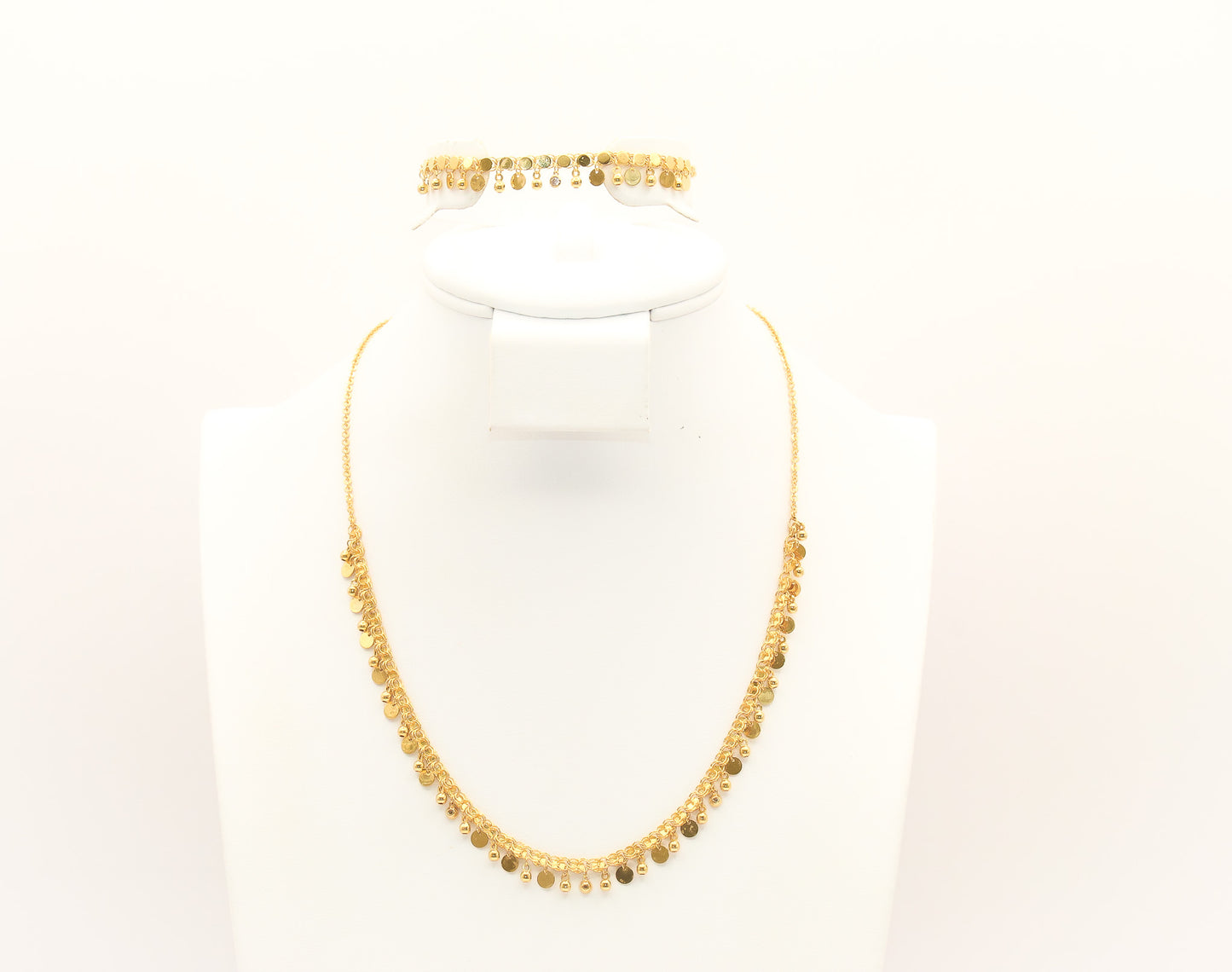 21K Gold Simple Set