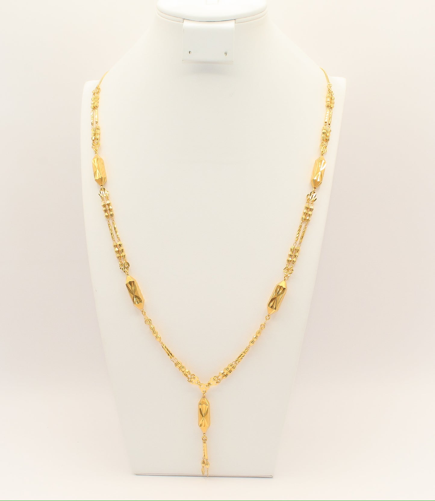 21K Gold Masbaha Necklace