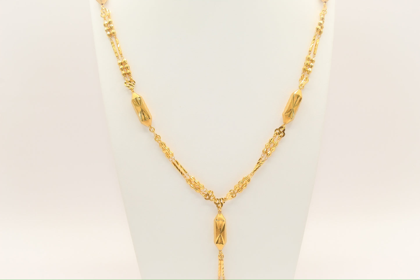 21K Gold Masbaha Necklace