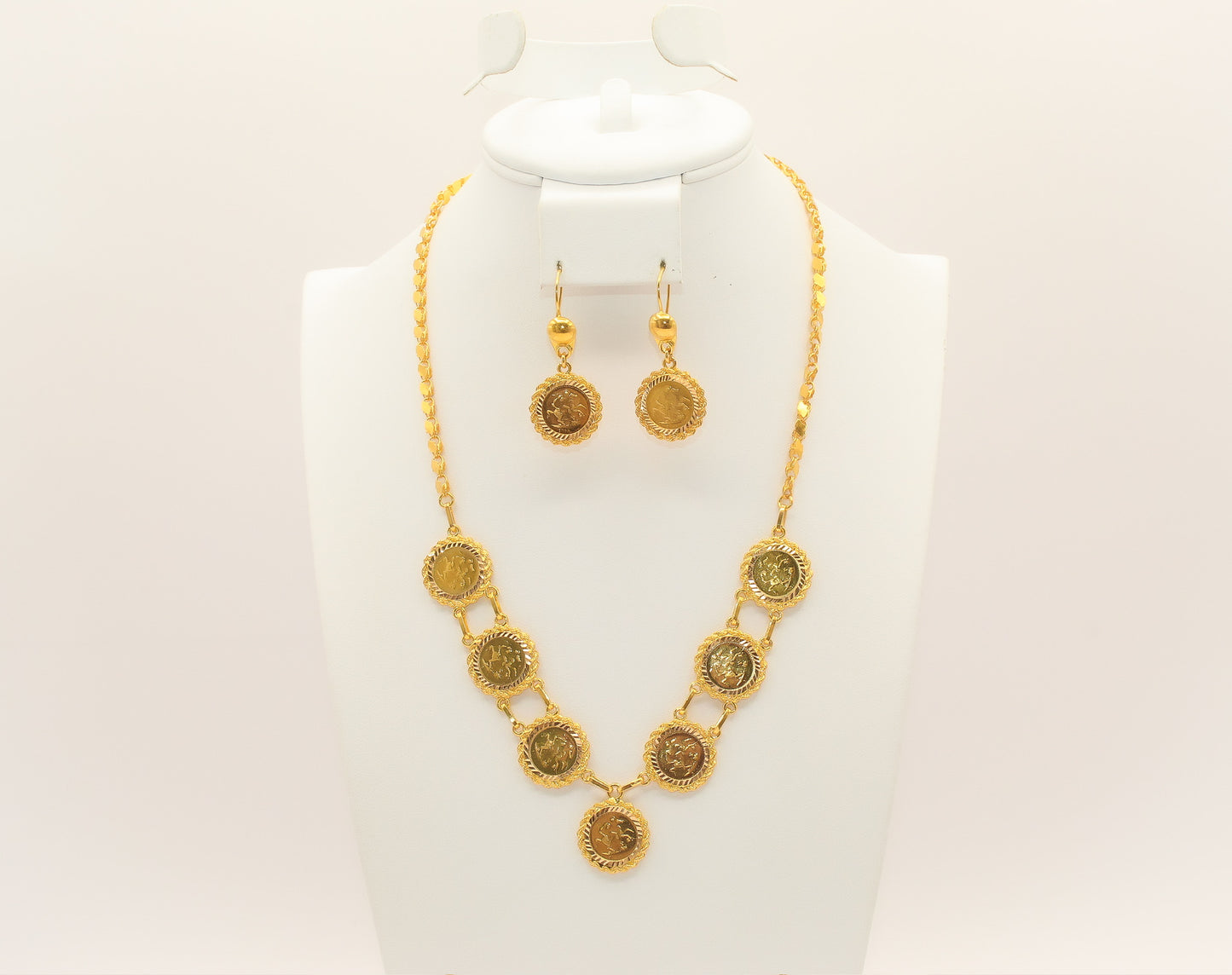 21K Gold English Coin Set