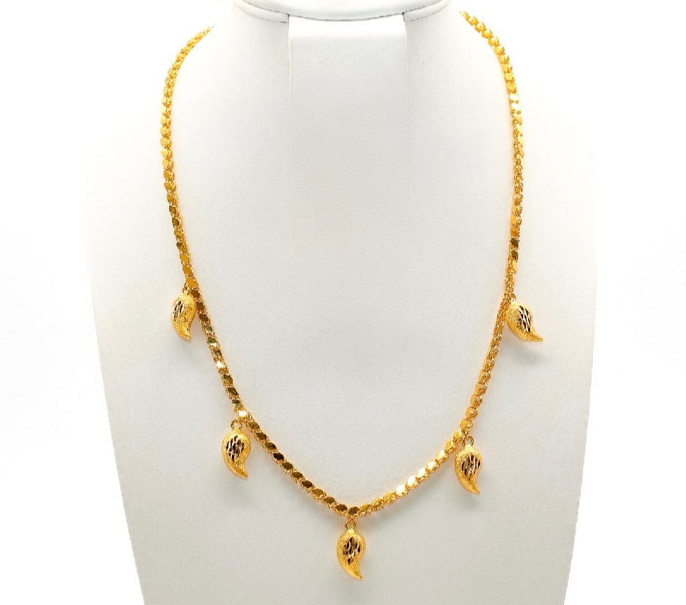 21K Gold Loza Necklace