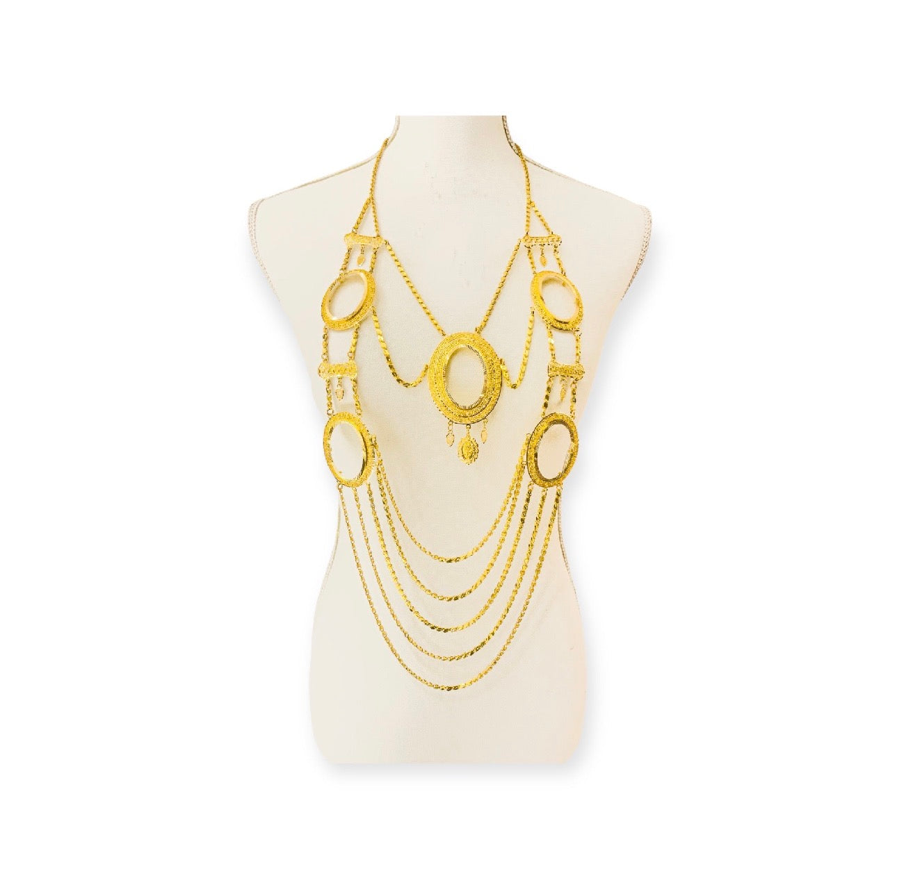 21K Gold Ounsa Kladah Necklace