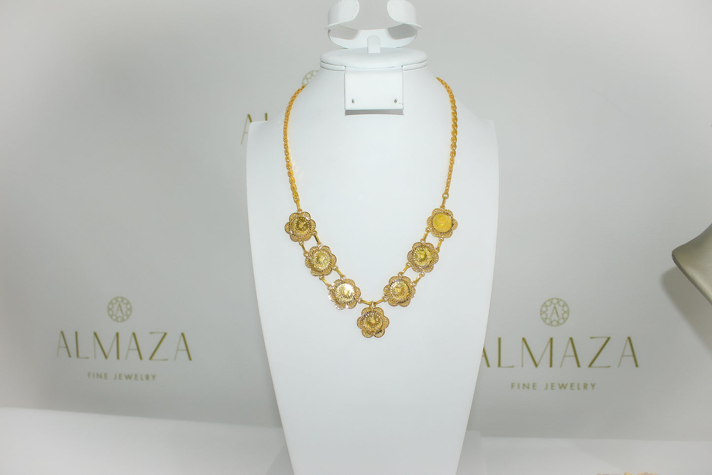 21K Gold Coin Necklace