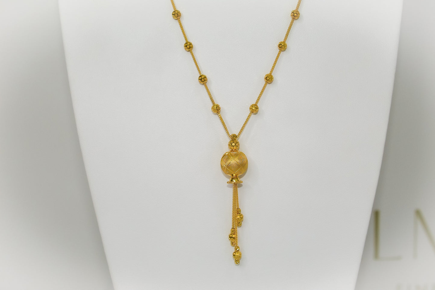 21K Gold Delicate Necklace